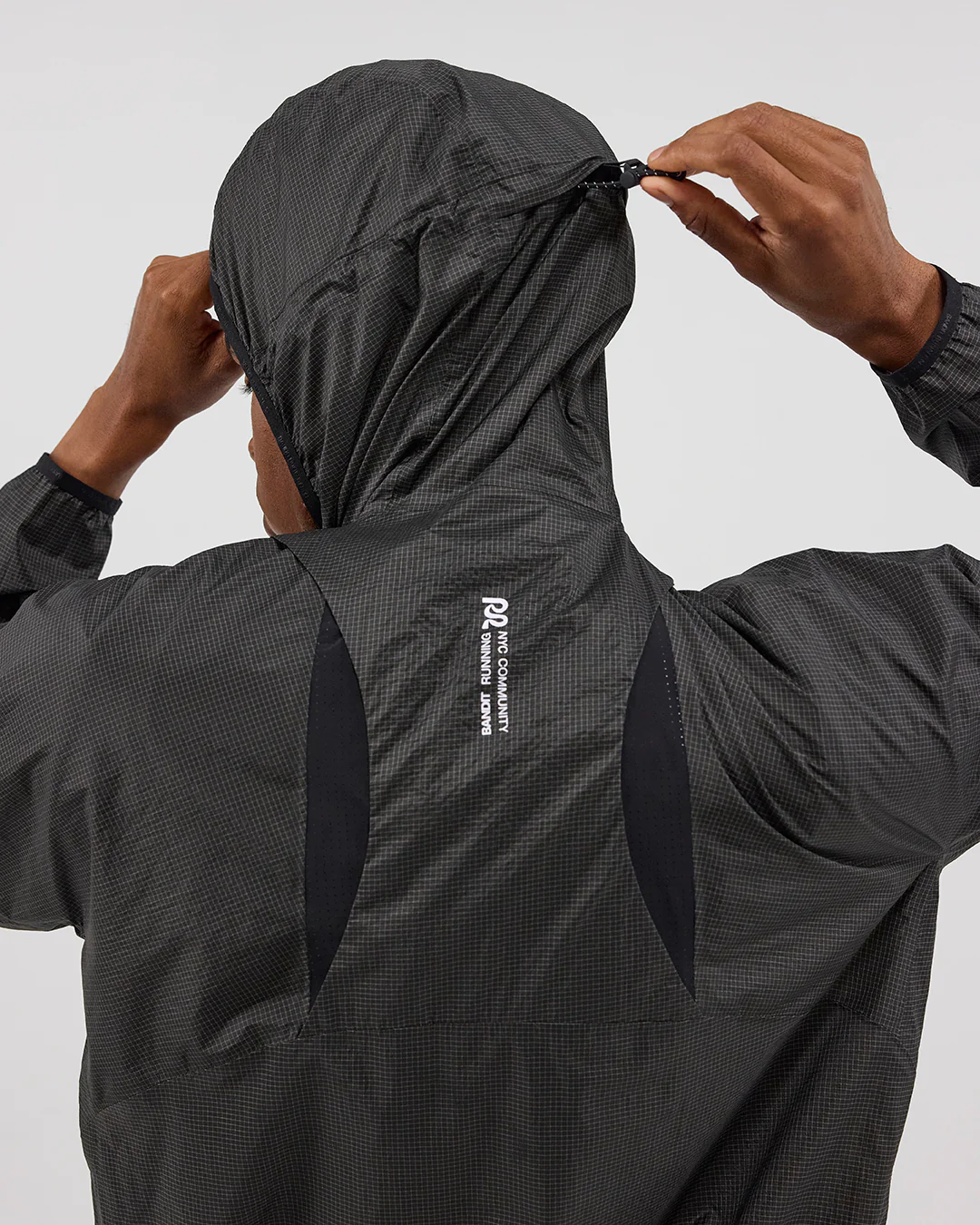 Bandit Men's RoccaRip™ Windbreaker Jacket "Black" - Image 6