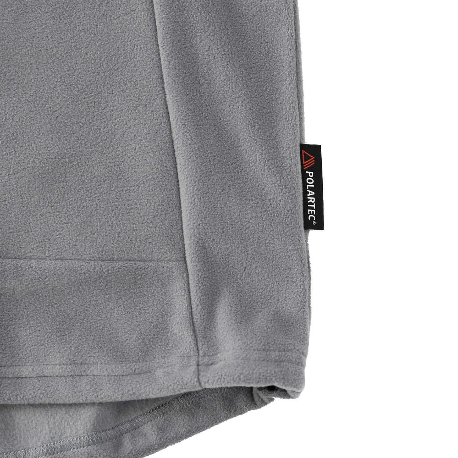 Cayl Men's Polartec® Micro Fleece Jacket "Light Grey" - Image 5