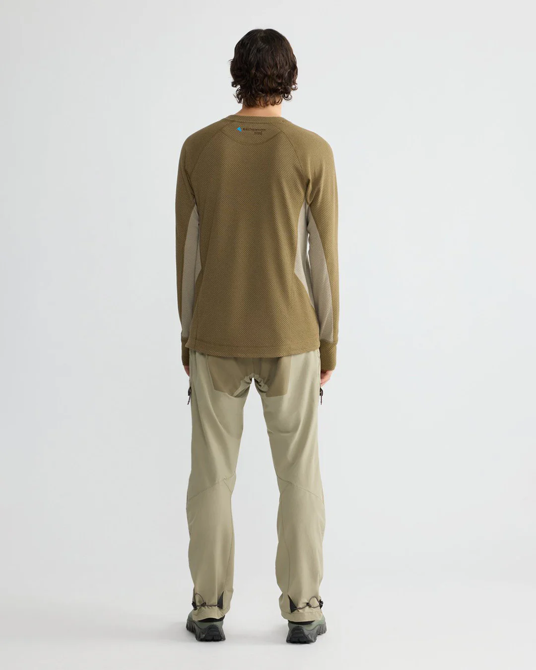 Klattermusen Huge Norna® Crewneck Sweatshirt "Silver Green/Olive" - Image 6